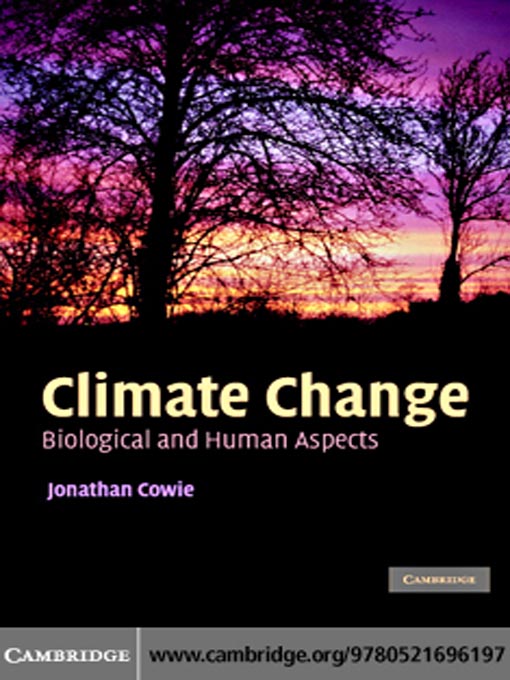 Title details for Climate Change by Jonathan Cowie - Available